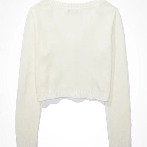 American Eagle Cropped Cardigan - Picture 15 of 15